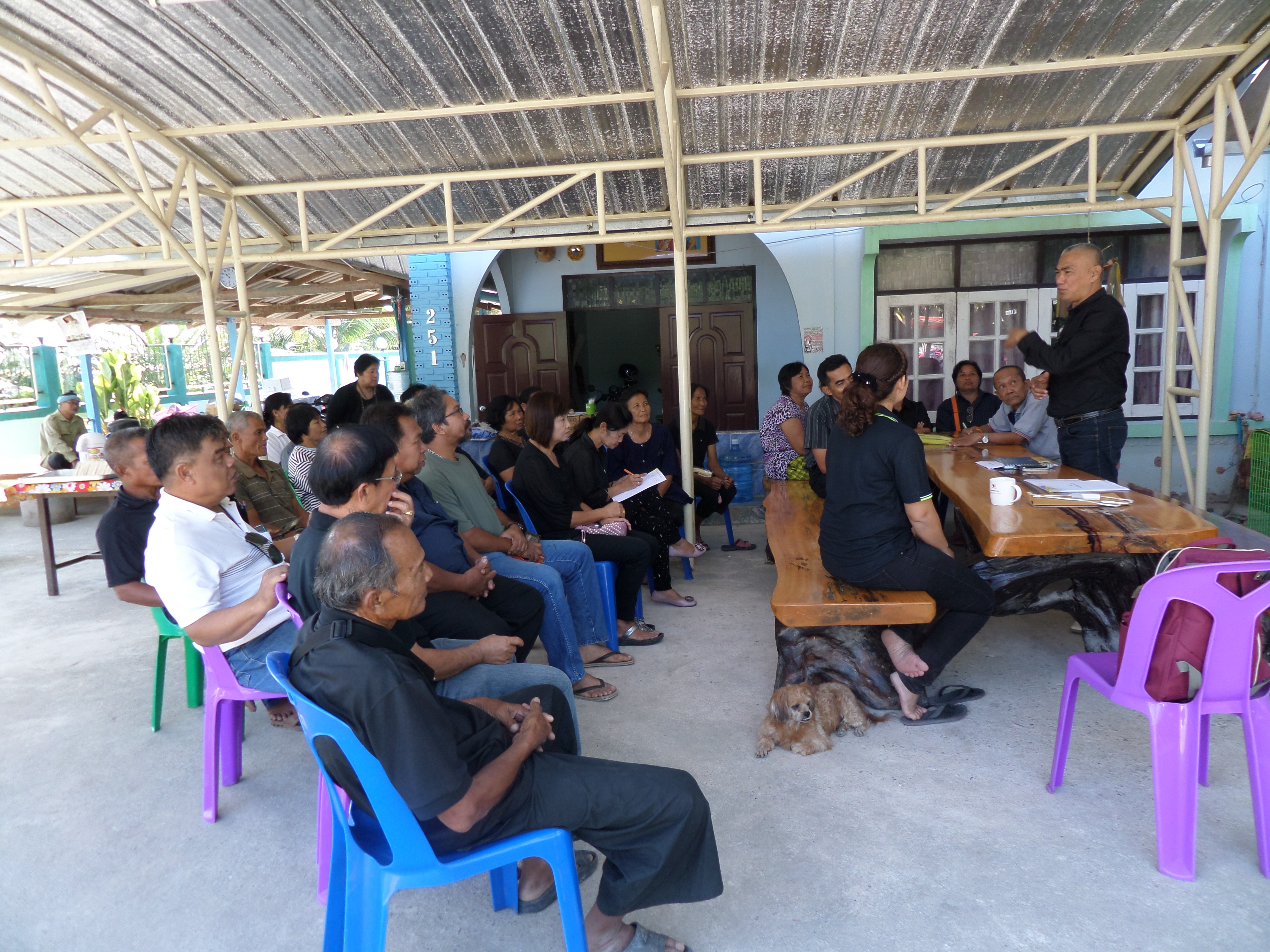 ภาพกิจกรรมหมู่บ้านสารสนเทศเพื่อการพัฒนาคุณภาพชีวิต