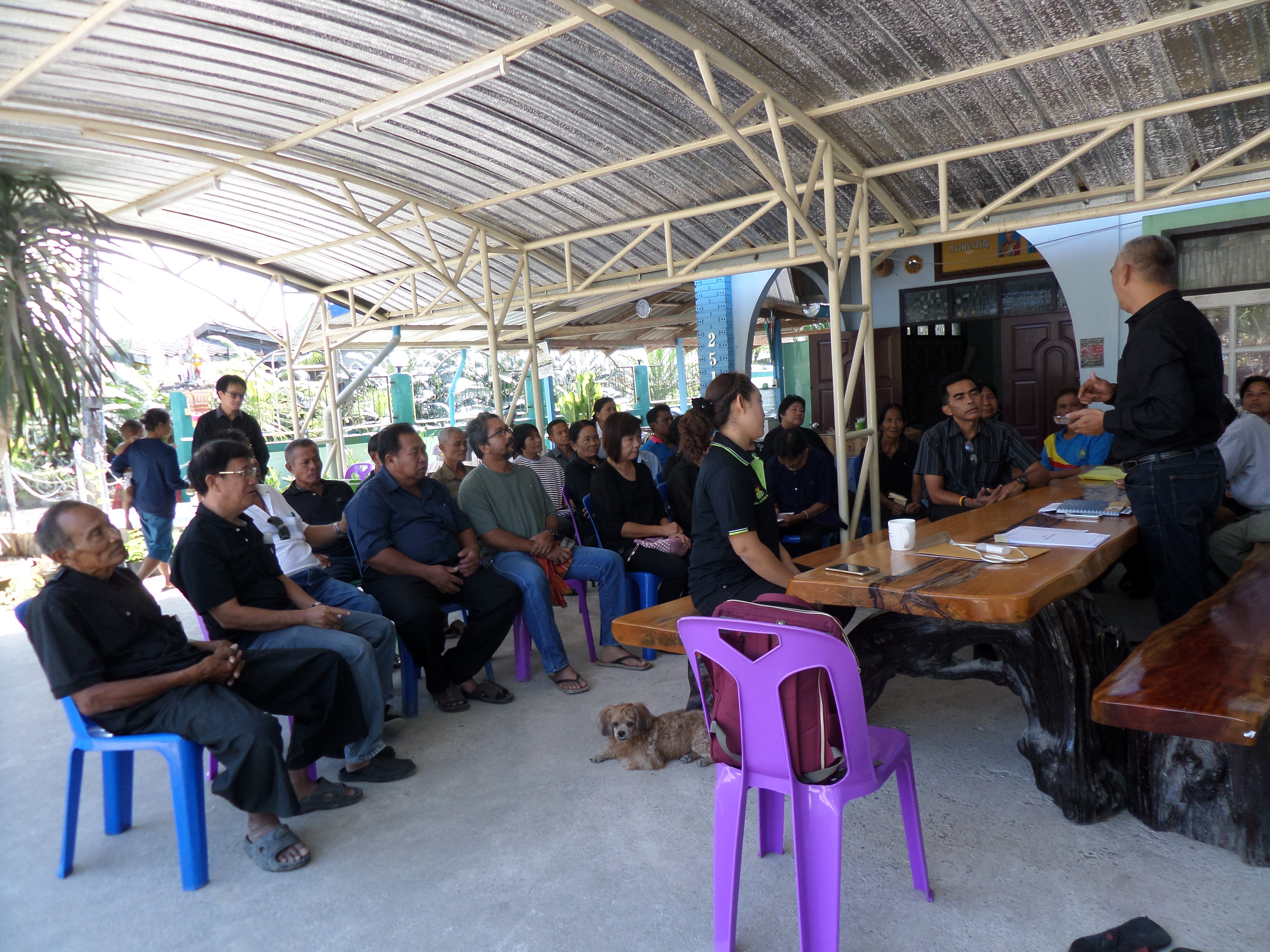 ภาพกิจกรรมหมู่บ้านสารสนเทศเพื่อการพัฒนาคุณภาพชีวิต