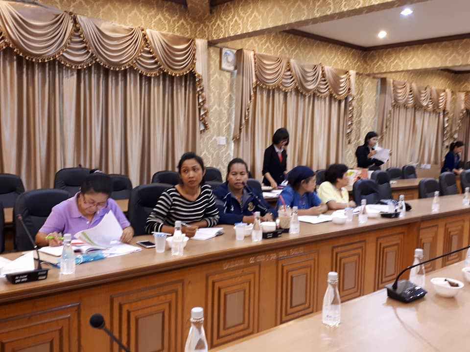 9 พฤษภาคม 2561 ติดตามหนี้ค้างชำระกองทุนพัฒนาบทบาทสตรีในพื้นที่อำเภอแกลงและอำเภอเขาขะเมา จังหวัดระยอง