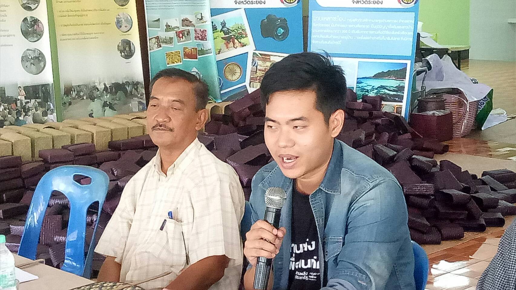 22 พฤษภาคม 2561 ดำเนินการประเมินการพัฒนาการท่องเที่ยวโดยชุมชน ณ กลุ่ม OTOP กระจูด บ้านมาบเหมาชะโอน