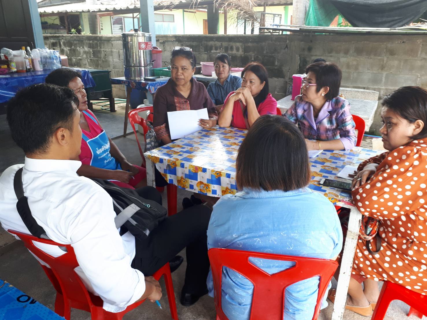 22 พฤษภาคม 2561 ติดตามหนี้กองทุนพัฒนาบทบาทสตรี ในพื้นที่อำเภอบ้านฉาง