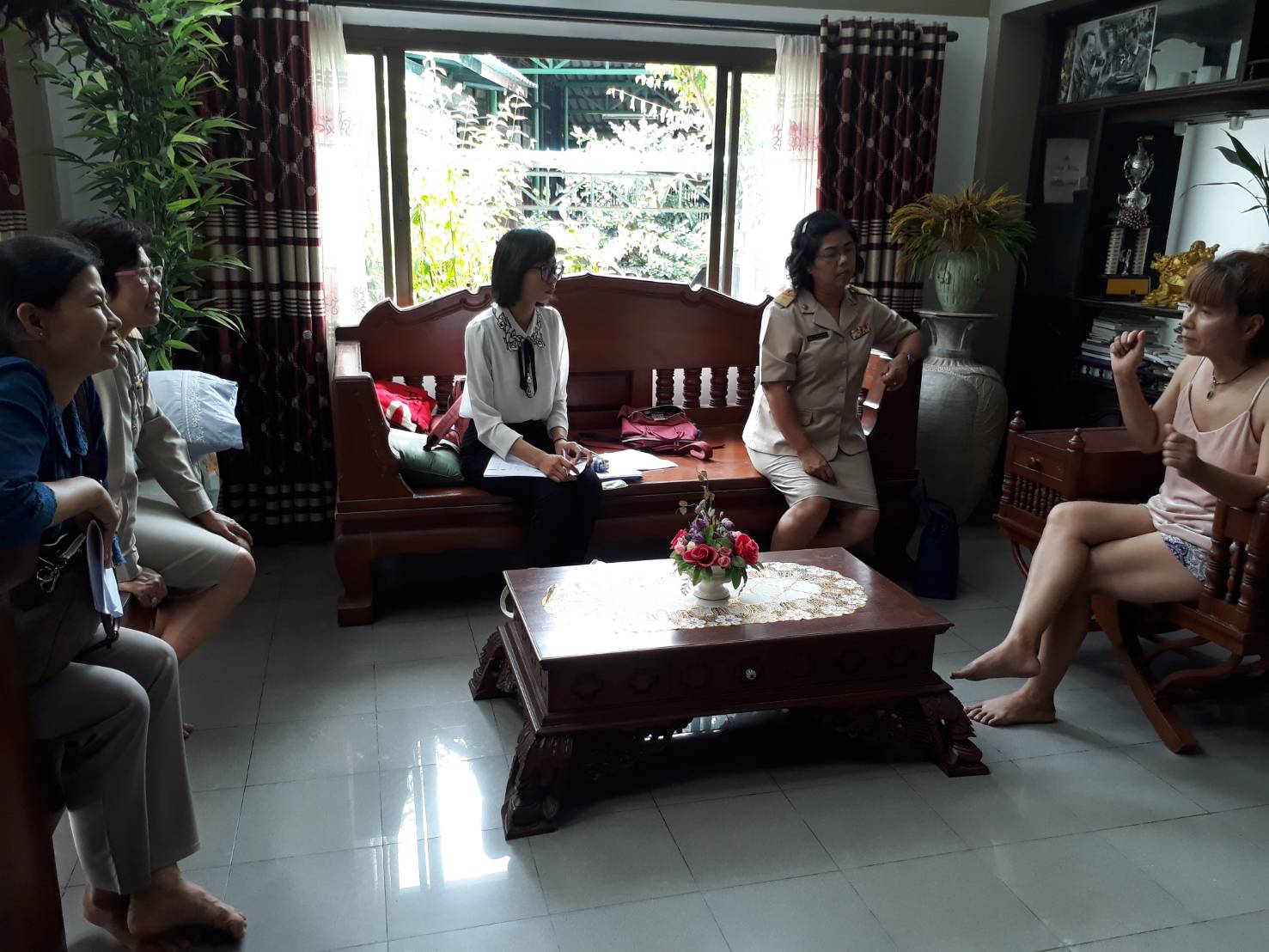 21 พฤษภาคม 2561 ติดตามหนี้กองทุนพัฒนาบทบาทสตรี ในพื้นที่อำเภอเมืองระยอง