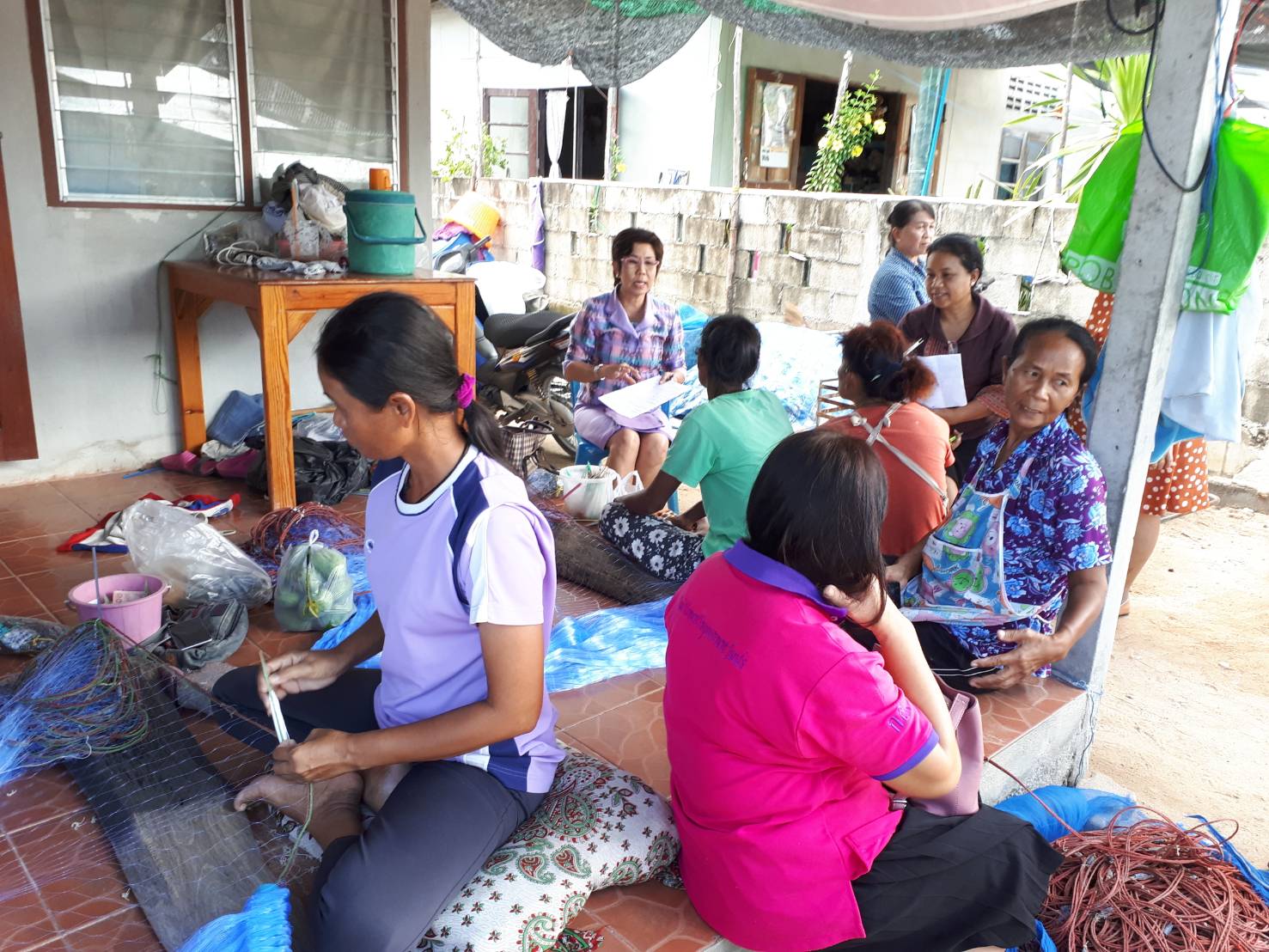 22 พฤษภาคม 2561 ติดตามหนี้กองทุนพัฒนาบทบาทสตรี ในพื้นที่อำเภอบ้านฉาง