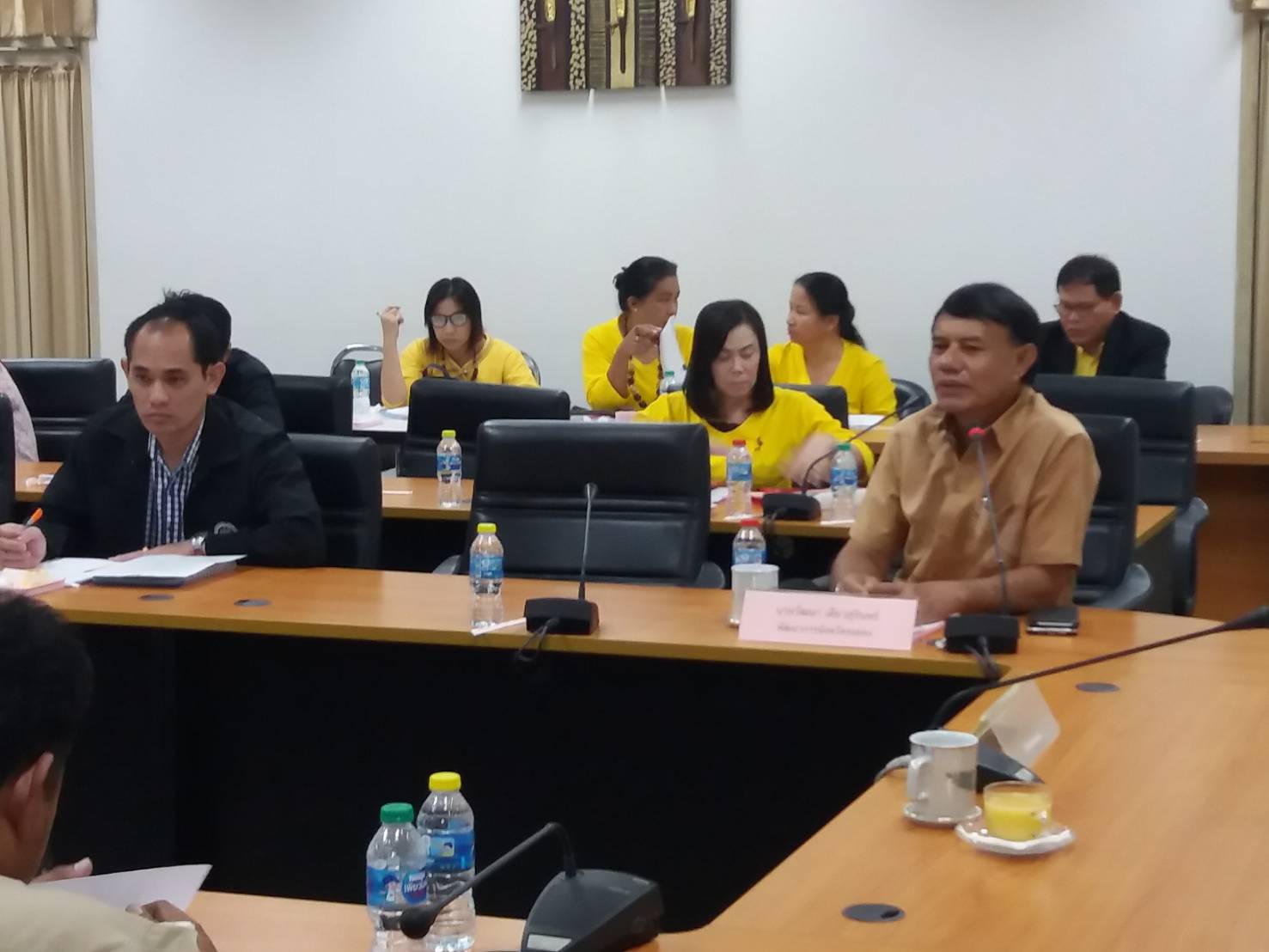 29 มิถุนายน 2561 นำเสนอผลการจัดเก็บและรับรองคุณภาพข้อมูลความจำเป็นพื้นฐาน (จปฐ.) ระดับจังหวัด