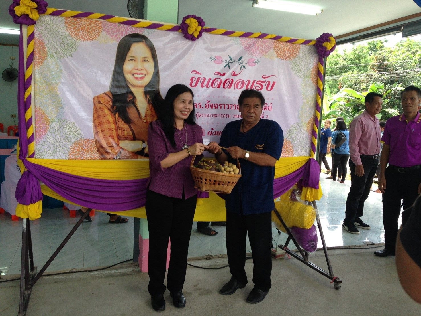 6 มิถุนายน 2561 ดร.อัจฉราวรรณ มณีขัติย์ ผู้ตรวจราชการกรมการพัฒนาชุมชน ได้มาประเมินศูนย์จัดการกองทุนชุมชนดีเด่น จ.ระยอง