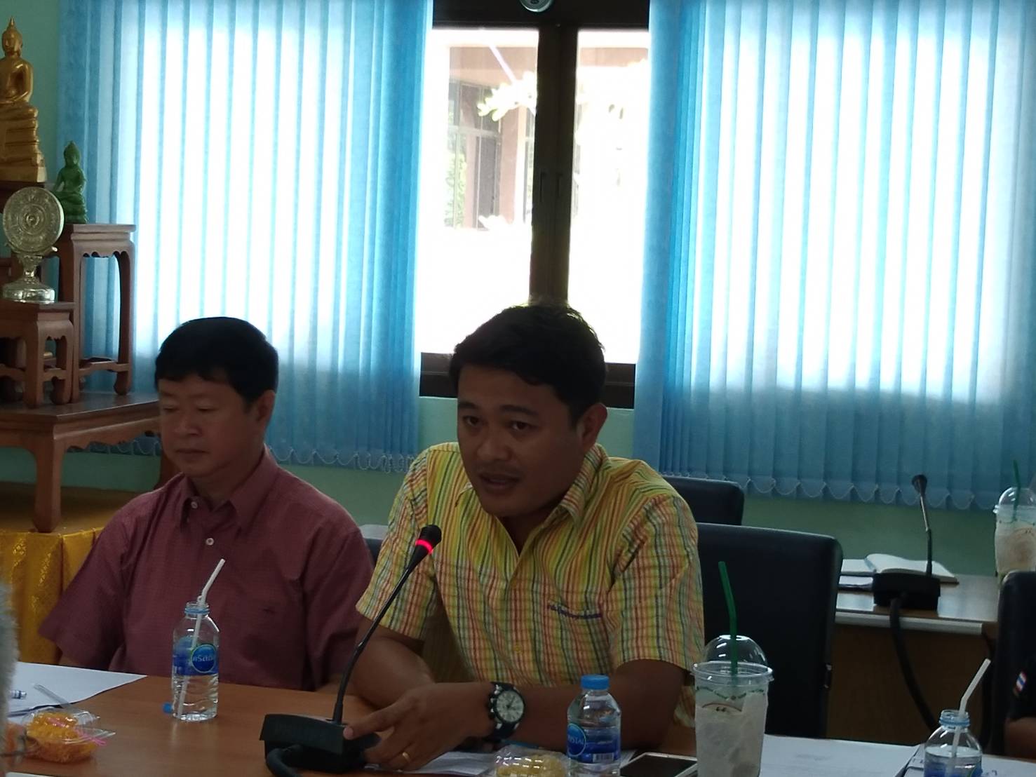 20 มิถุนายน 2561 ติดตามสนันสนุนการขับเคลื่อนโครงการไทยนิยมยั่งยืน ที่ว่าการอำเภอเมืองระยอง