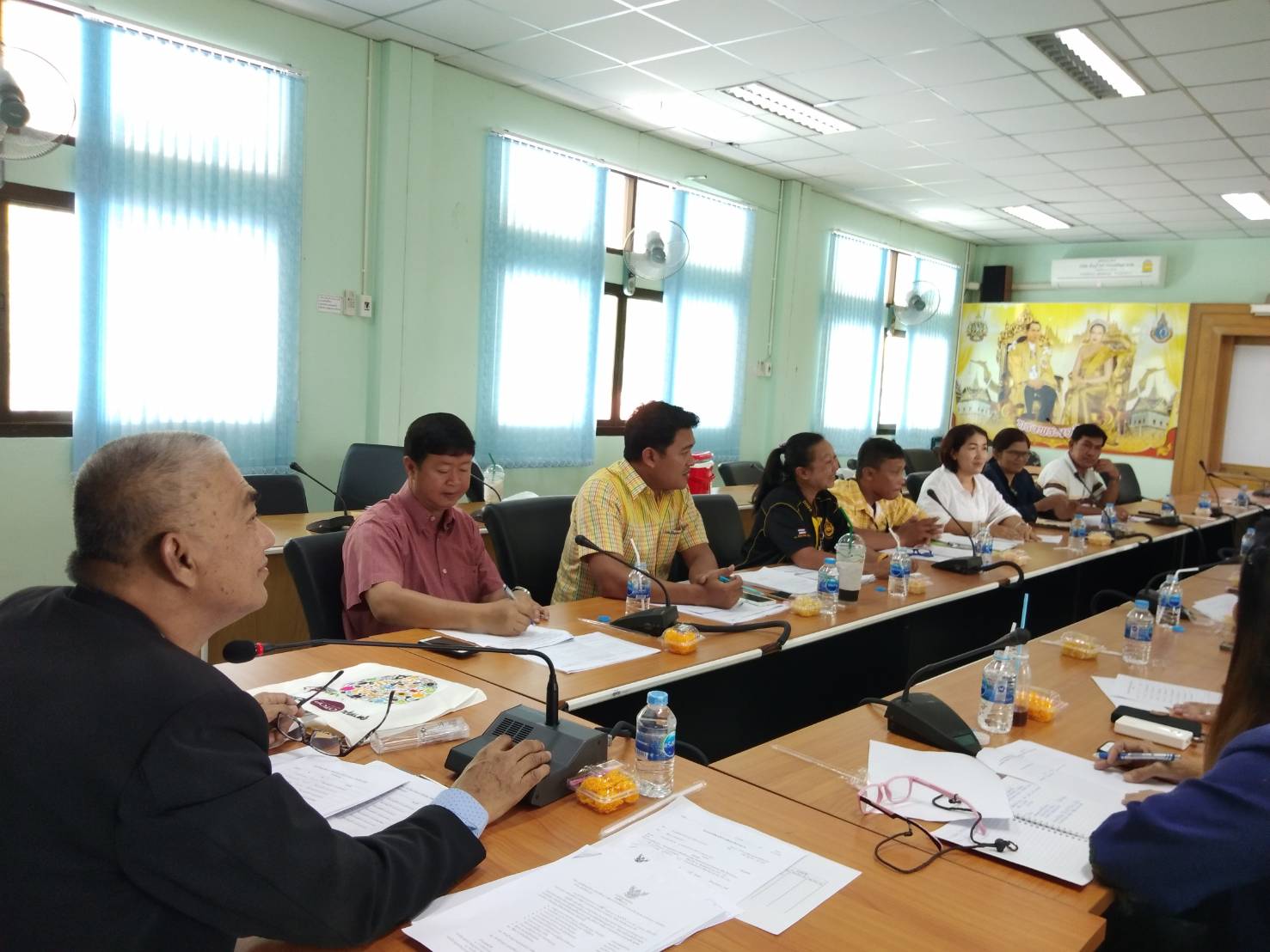 20 มิถุนายน 2561 ติดตามสนันสนุนการขับเคลื่อนโครงการไทยนิยมยั่งยืน ที่ว่าการอำเภอเมืองระยอง