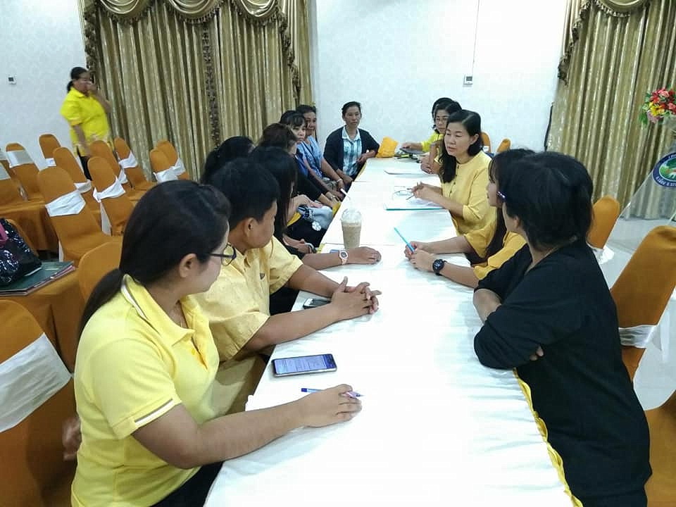 10 กรกฎาคม 2561 สนับสนุนการจัดทำสัญญากู้ยืมเงินทุนหมุนเวียนกองทุนพัฒนาบทบาทสตรี