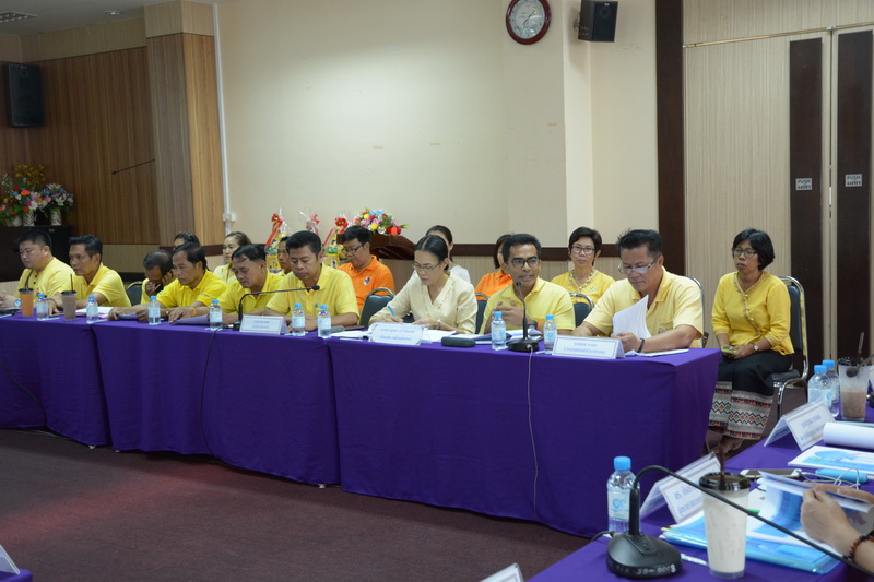 6 กรกฎาคม 2561 ประเมินคัดเลือกการจัดทำสารสนเทศตำบลต้นแบบเพื่อการพัฒนาคุณภาพชีวิต ปี 2561