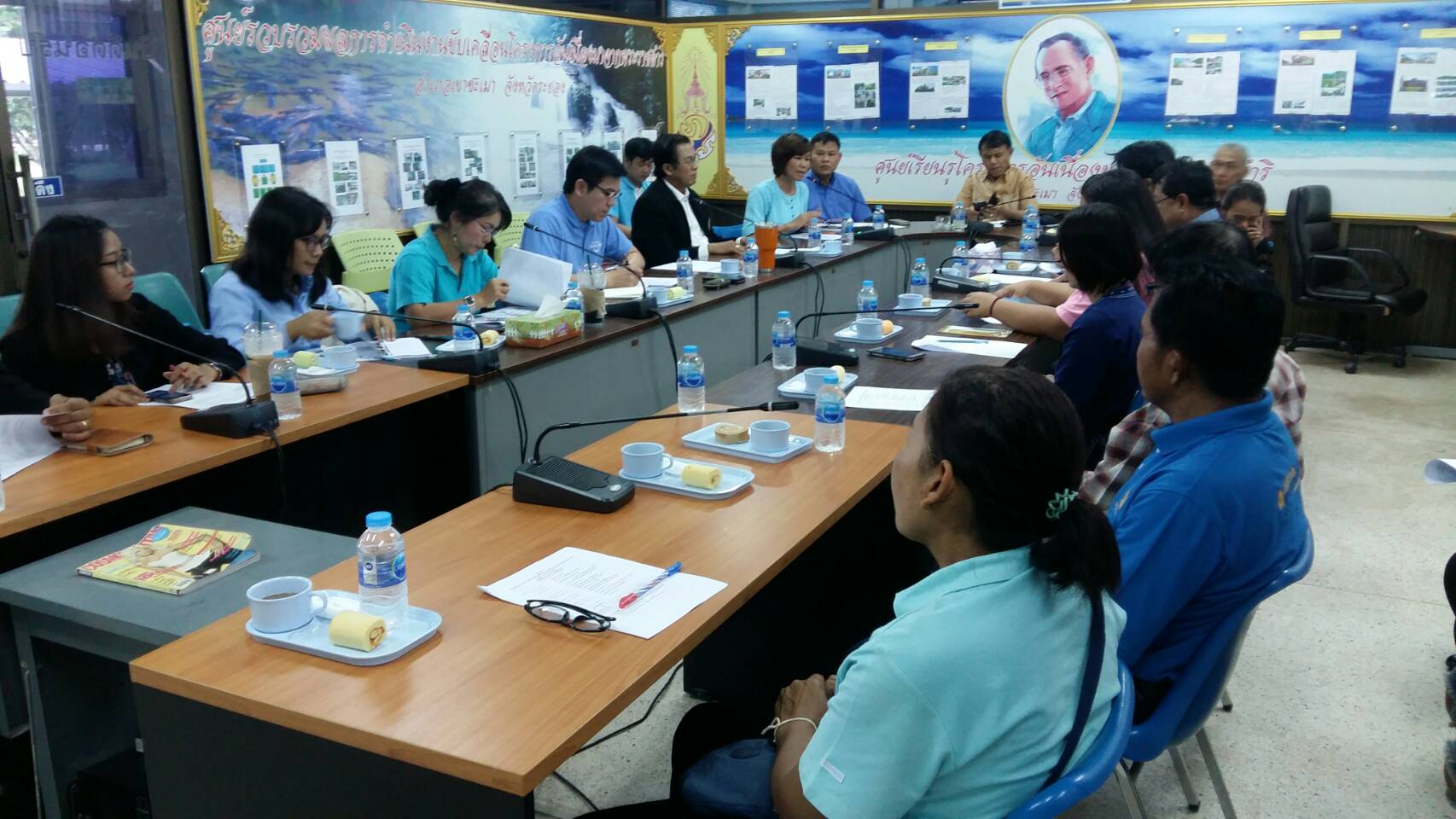 23 สิงหาคม 2561 ประชุมสัญจรคณะกรรมการประสานเเละขับเคลื่อนนโยบายสานพลังประชารัฐ (คสป)