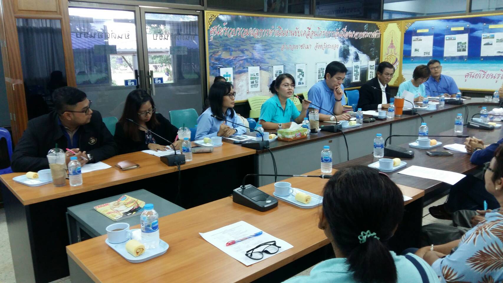 23 สิงหาคม 2561 ประชุมสัญจรคณะกรรมการประสานเเละขับเคลื่อนนโยบายสานพลังประชารัฐ (คสป)