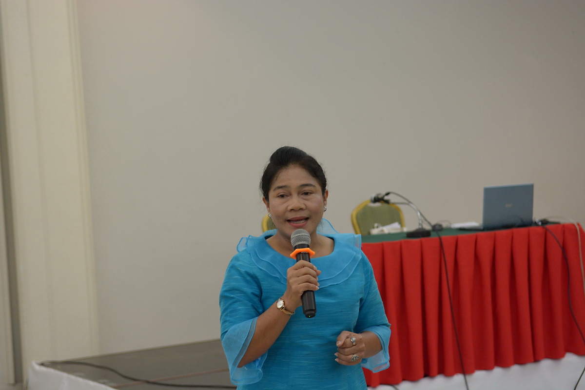 24 สิงหาคม 2561 จัดโครงการส่งเสริมและเพิ่มประสิทธิภาพการจัดทำโครงการขอรับเงินอุดหนุนและเงินทุนหมุนเวียนกองทุนพัฒนาบทบาทสตรีฯ