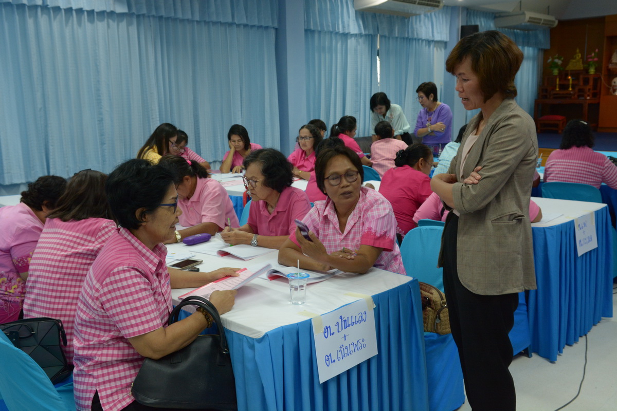 21 สิงหาคม 2561 จัดทำโครงการขอรับเงินอุดหนุนและเงินทุนหมุนเวียนกองทุนพัฒนาบทบาทสตรีฯ