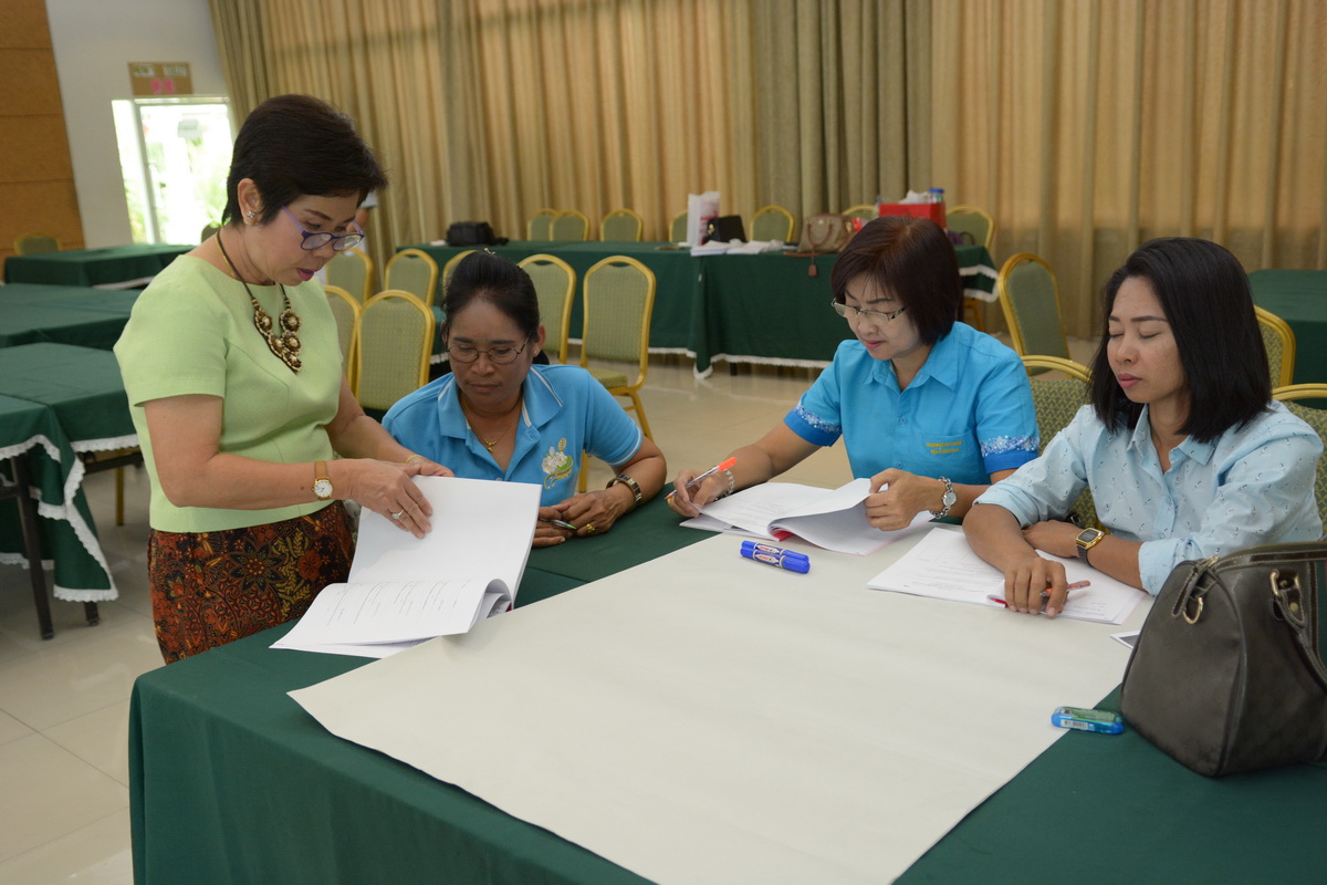 24 สิงหาคม 2561 จัดโครงการส่งเสริมและเพิ่มประสิทธิภาพการจัดทำโครงการขอรับเงินอุดหนุนและเงินทุนหมุนเวียนกองทุนพัฒนาบทบาทสตรีฯ