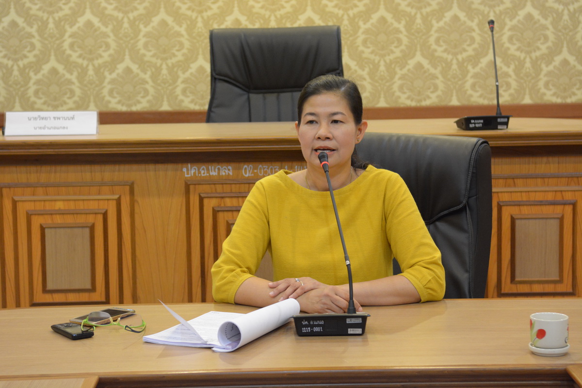 3 กันยายน 2561 ส่งเสริมและเพิ่มประสิทธิภาพการจัดทำโครงการขอรับเงินอุดหนุนและเงินทุนหมุนเวียนกองทุนพัฒนาบทบาทสตรีฯ อ.แกลง