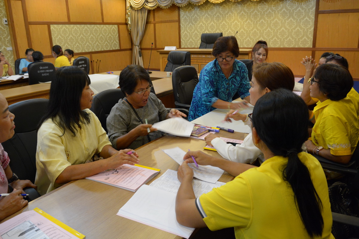 3 กันยายน 2561 ส่งเสริมและเพิ่มประสิทธิภาพการจัดทำโครงการขอรับเงินอุดหนุนและเงินทุนหมุนเวียนกองทุนพัฒนาบทบาทสตรีฯ อ.แกลง