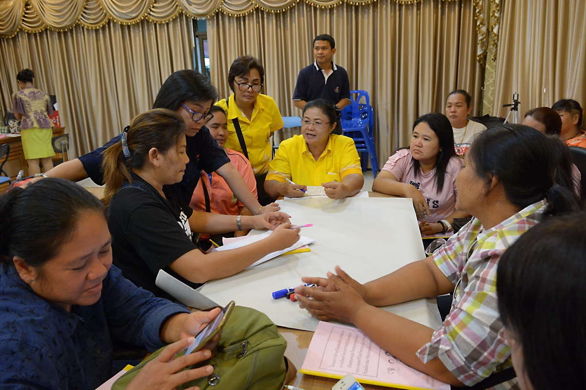 3 กันยายน 2561 ส่งเสริมและเพิ่มประสิทธิภาพการจัดทำโครงการขอรับเงินอุดหนุนและเงินทุนหมุนเวียนกองทุนพัฒนาบทบาทสตรีฯ อ.แกลง