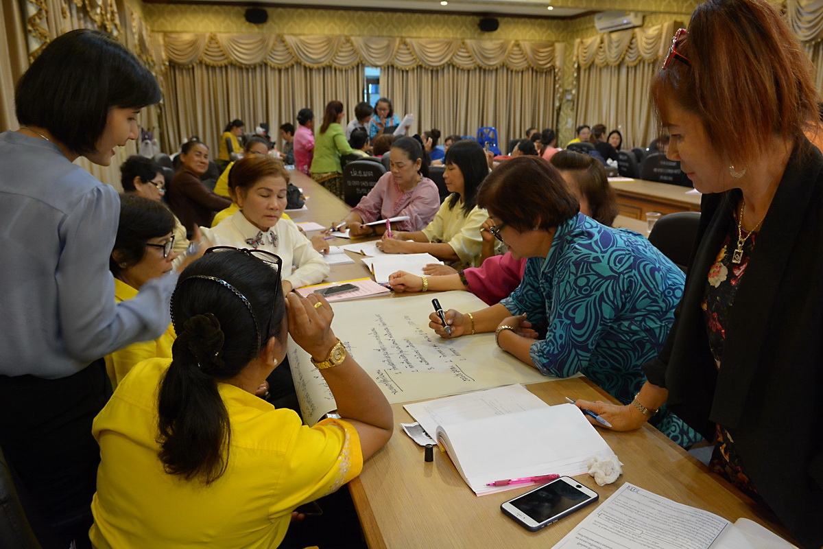 3 กันยายน 2561 ส่งเสริมและเพิ่มประสิทธิภาพการจัดทำโครงการขอรับเงินอุดหนุนและเงินทุนหมุนเวียนกองทุนพัฒนาบทบาทสตรีฯ อ.แกลง