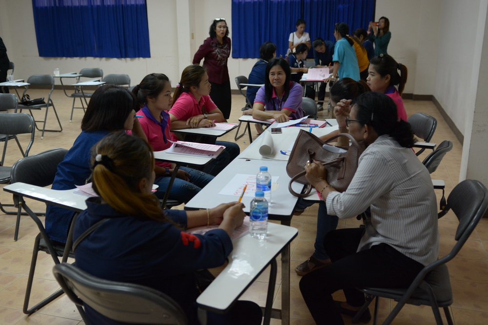 10 กันยายน 2561 จัดโครงการส่งเสริมและเพิ่มประสิทธิภาพการจัดทำโครงการขอรับเงินอุดหนุนและเงินทุนหมุนเวียนกองทุนพัฒนาบทบาทสตรีฯ