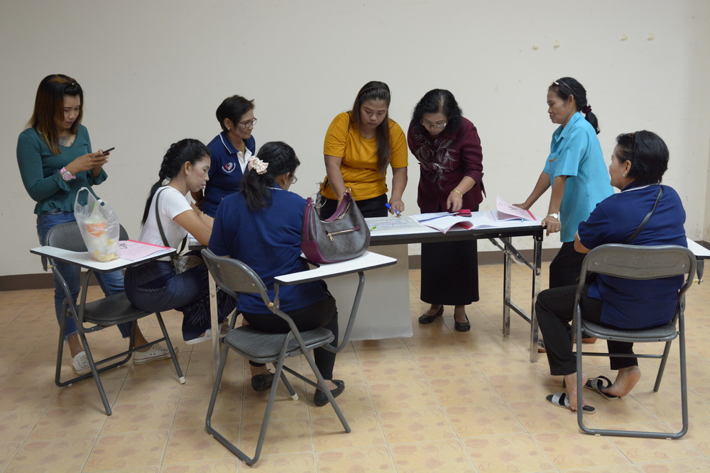 10 กันยายน 2561 จัดโครงการส่งเสริมและเพิ่มประสิทธิภาพการจัดทำโครงการขอรับเงินอุดหนุนและเงินทุนหมุนเวียนกองทุนพัฒนาบทบาทสตรีฯ