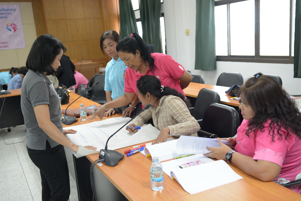 11 กันยายน 2561 จัดโครงการส่งเสริมและเพิ่มประสิทธิภาพการจัดทำโครงการขอรับเงินอุดหนุนและเงินทุนหมุนเวียนกองทุนพัฒนาบทบาทสตรีฯ