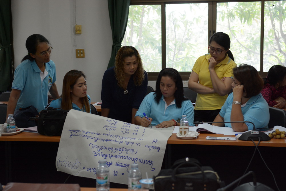 11 กันยายน 2561 จัดโครงการส่งเสริมและเพิ่มประสิทธิภาพการจัดทำโครงการขอรับเงินอุดหนุนและเงินทุนหมุนเวียนกองทุนพัฒนาบทบาทสตรีฯ