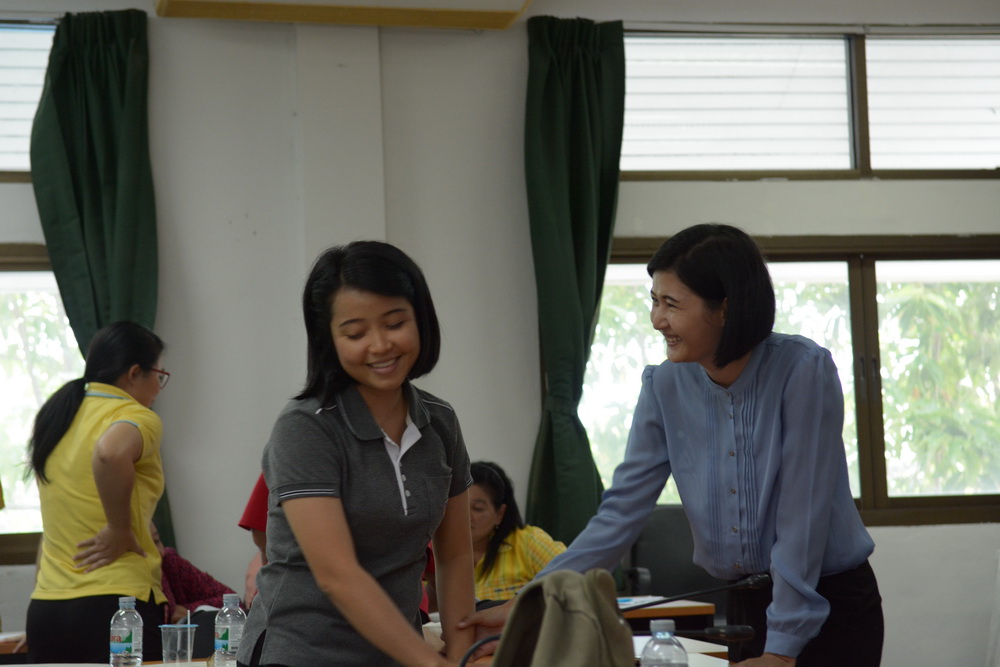 11 กันยายน 2561 จัดโครงการส่งเสริมและเพิ่มประสิทธิภาพการจัดทำโครงการขอรับเงินอุดหนุนและเงินทุนหมุนเวียนกองทุนพัฒนาบทบาทสตรีฯ