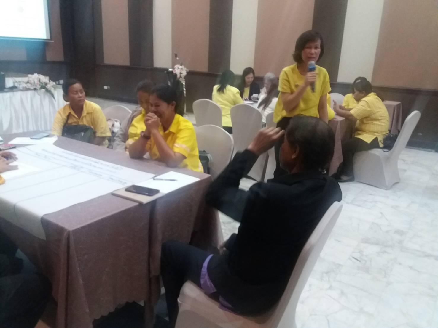 เสริมสร้างความเข้มแข็งการดำเนินงานกองทุนพัฒนาบทบาทสตรีแก่ อกส.อ. วันที่ 2