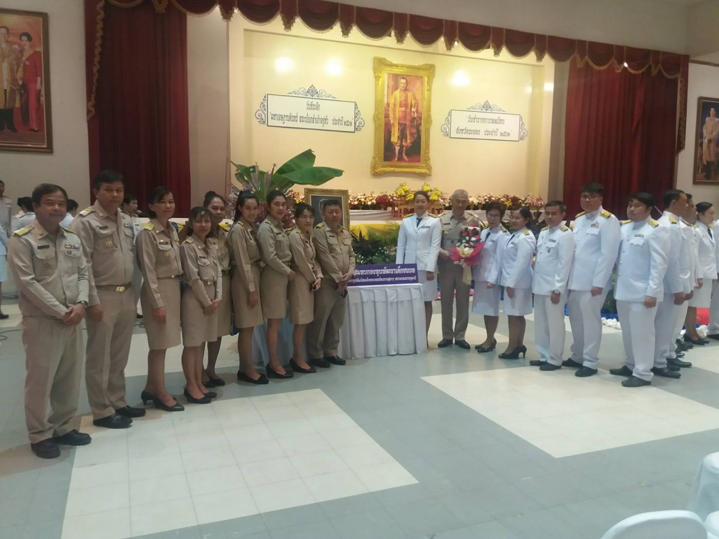 31 มีนาคม 2562 พช.ระยอง ทอดผ้าป่ามหากุศลสมทบกองทุนพัฒนาเด็กชนบทจังหวัดระยอง