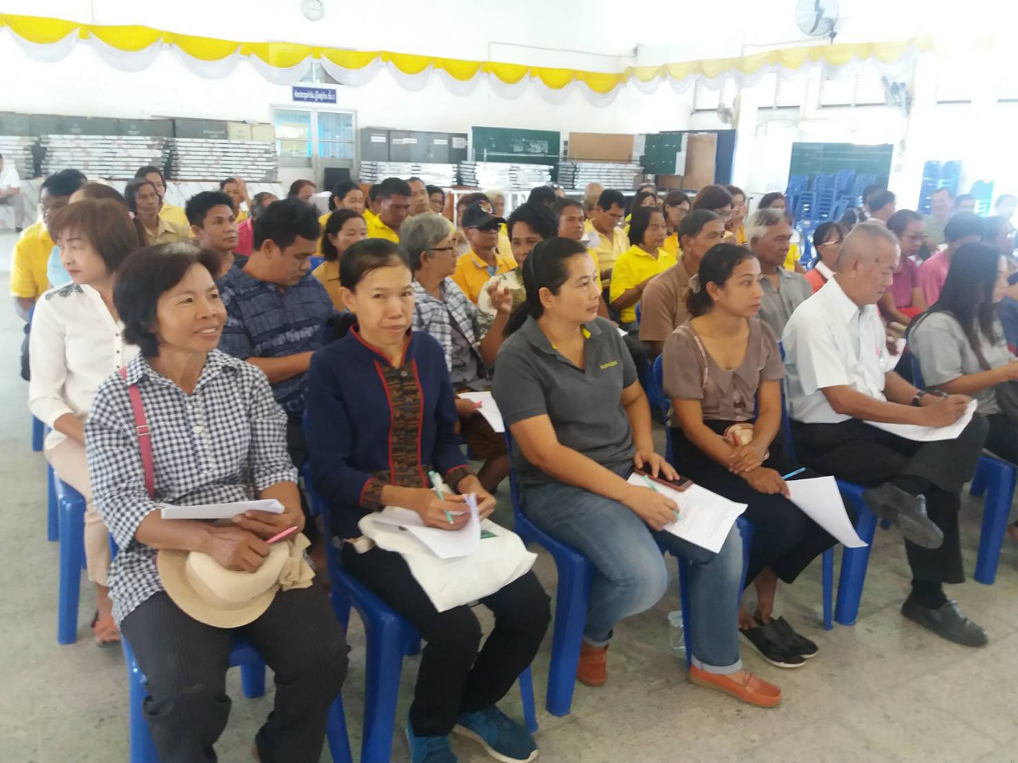 เวทีเรียนรู้สร้างจิตสำนึกการใช้น้ำและแนวทางการพัฒนาอาชีพในพื้นที่อำเภอบ้านค่าย