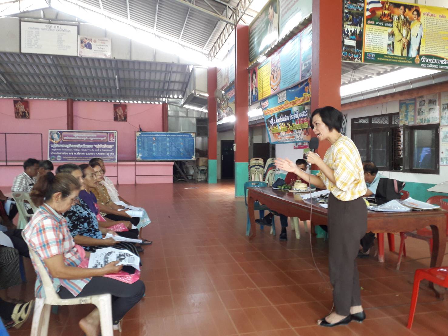 เวทีเรียนรู้สร้างจิตสำนึกการใช้น้ำและแนวทางการพัฒนาอาขีพตามโครงการอาชีพเสริมเพิ่มพลังชุมชน ต้านภัยแล้งจังหวัดระยอง “ชุมชนน้ำดี” ต.พังราด