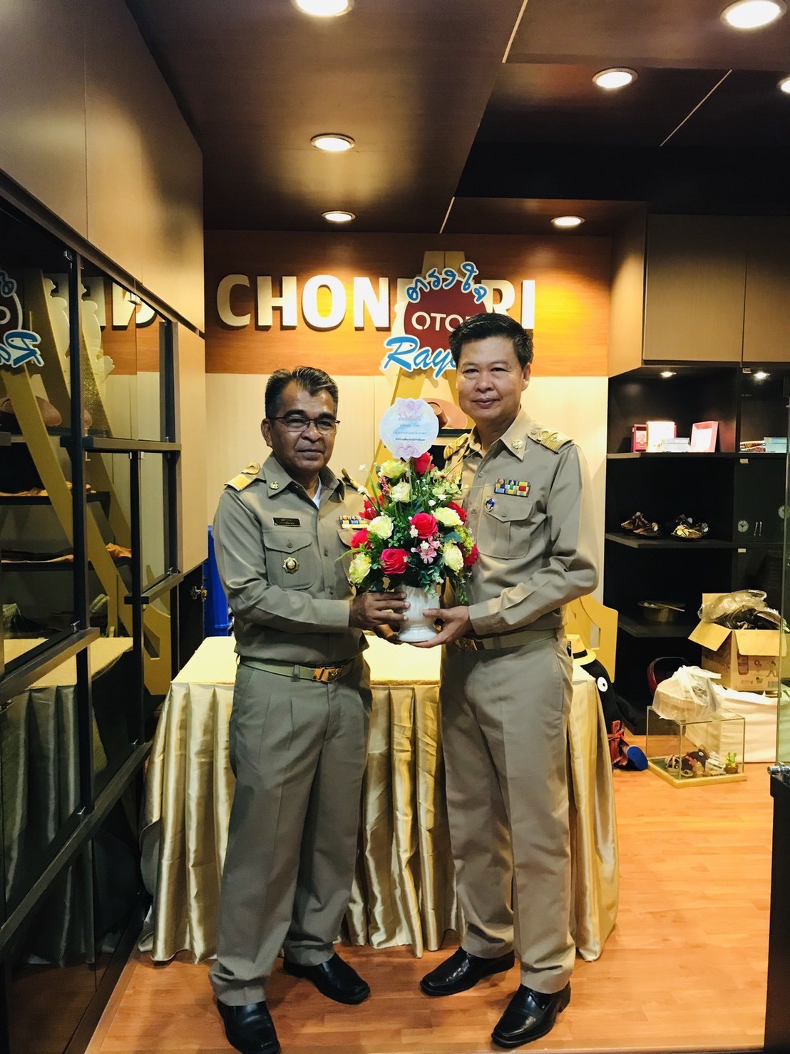 พช.ระยอง แสดงความยินดีกับพัฒนาการอำเภอ K3