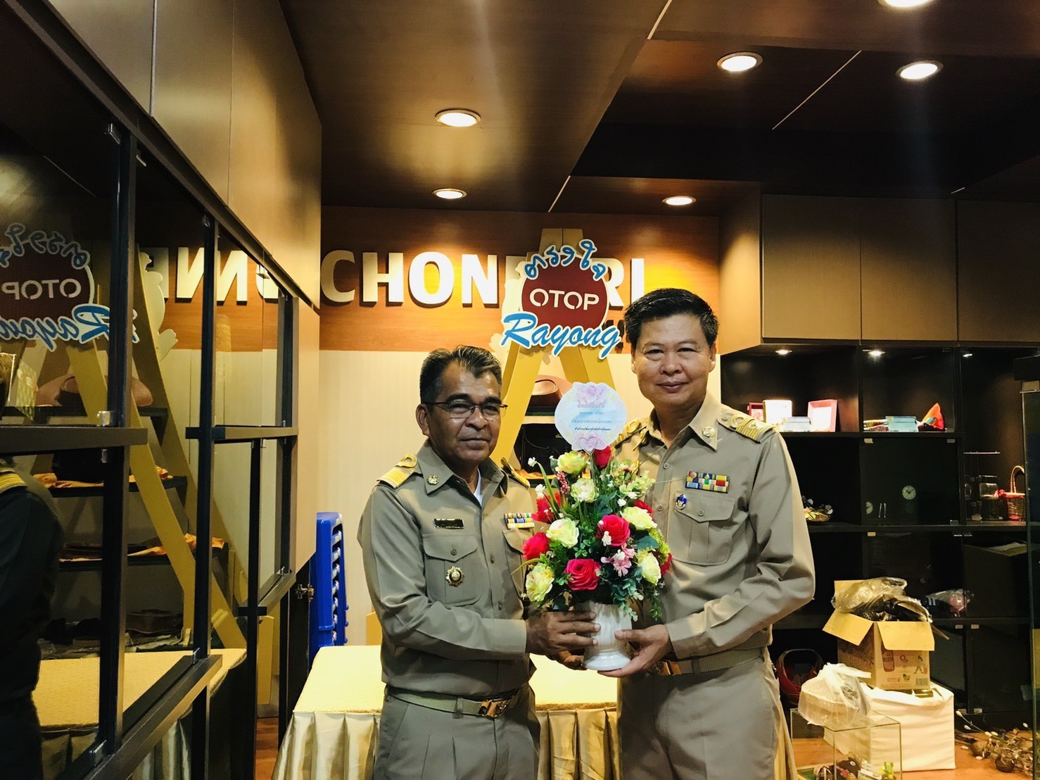 พช.ระยอง แสดงความยินดีกับพัฒนาการอำเภอ K3