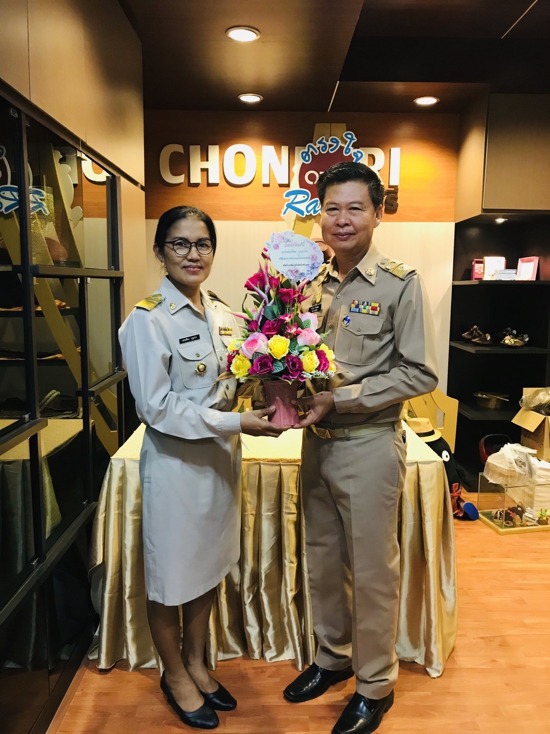 พช.ระยอง แสดงความยินดีกับพัฒนาการอำเภอ K3