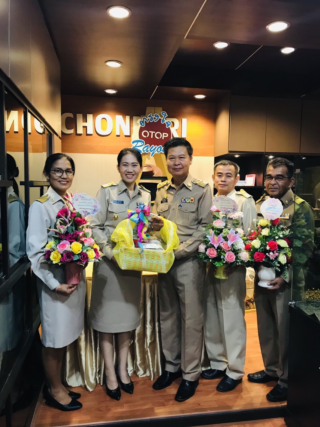 พช.ระยอง แสดงความยินดีกับพัฒนาการอำเภอ K3