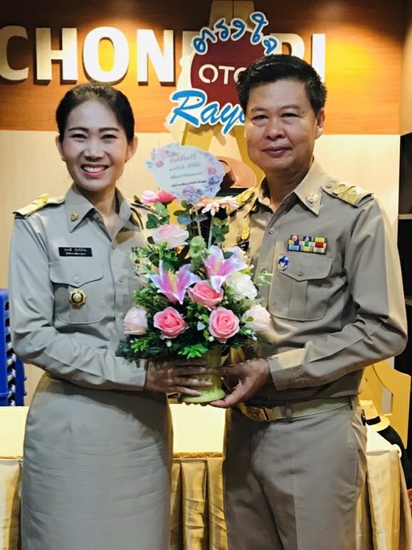 พช.ระยอง แสดงความยินดีกับพัฒนาการอำเภอ K3