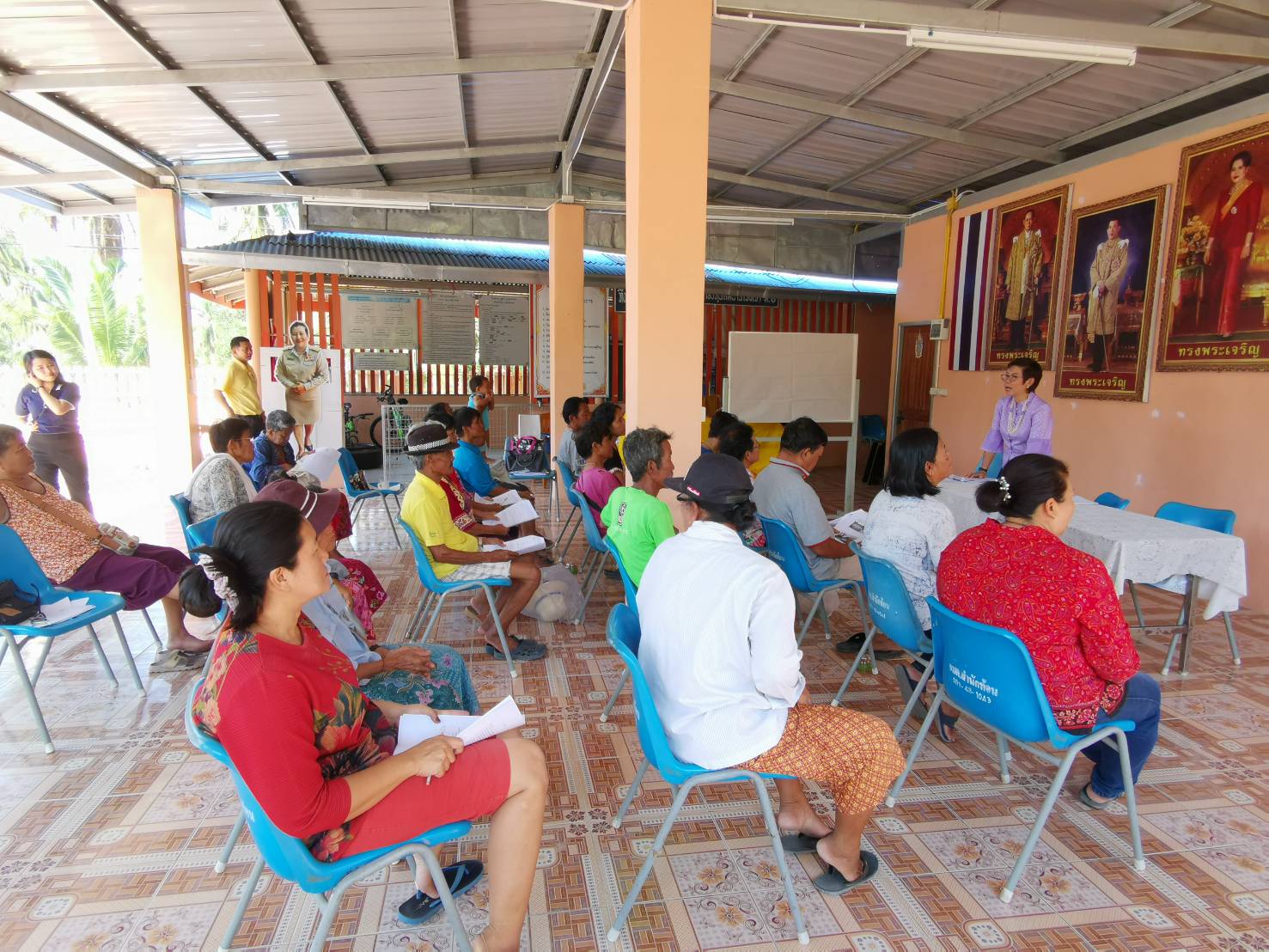 เวทีเรียนรู้สร้างจิตสำนึกการใช้น้ำและแนวทางการพัฒาอาชีพ ตามโครงการอาชีพเสริม เพิ่มพลังชุมชน ต้านภัยแล้งจังหวัดระยอง “ชุมชนน้ำดี” ต.สำนักท้อน