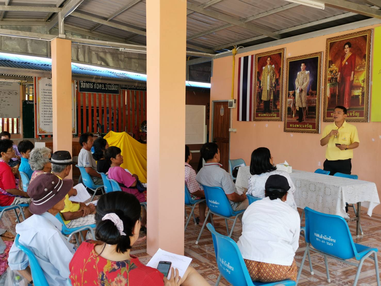 เวทีเรียนรู้สร้างจิตสำนึกการใช้น้ำและแนวทางการพัฒาอาชีพ ตามโครงการอาชีพเสริม เพิ่มพลังชุมชน ต้านภัยแล้งจังหวัดระยอง “ชุมชนน้ำดี” ต.สำนักท้อน