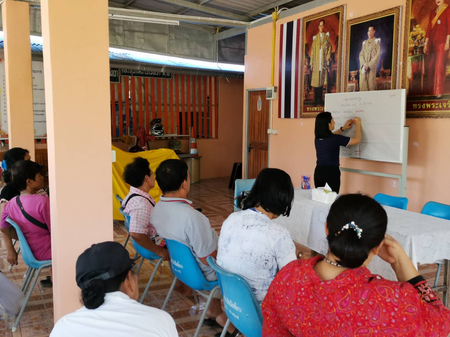 เวทีเรียนรู้สร้างจิตสำนึกการใช้น้ำและแนวทางการพัฒาอาชีพ ตามโครงการอาชีพเสริม เพิ่มพลังชุมชน ต้านภัยแล้งจังหวัดระยอง “ชุมชนน้ำดี” ต.สำนักท้อน