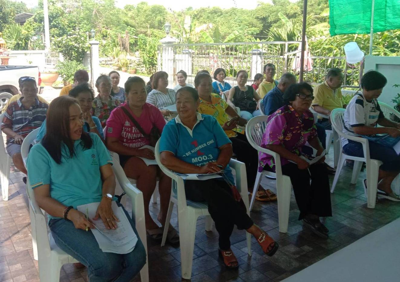 เวทีเรียนรู้สร้างจิตสำนึกการใช้น้ำและแนวทางการพัฒนาอาชีพบ้านเนินสำเหร่