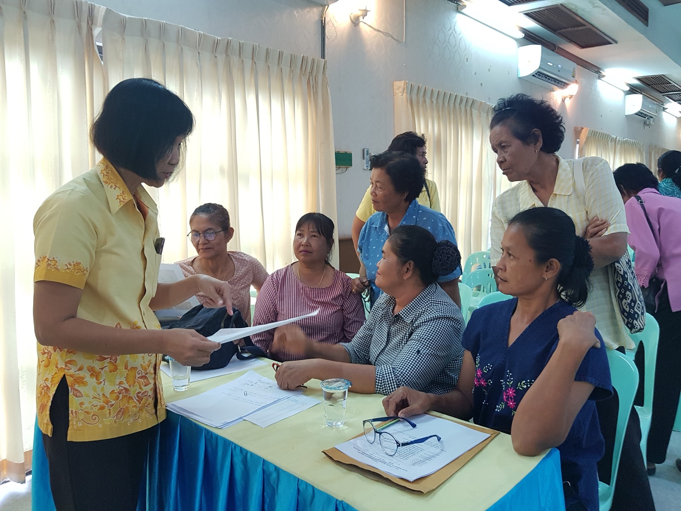 จัดเวทีเรียนรู้สร้างจิตสำนึกการใช้น้ำและแนวทางการพัฒาอาชีพ ตามโครงการอาชีพเสริม เพิ่มพลังชุมชน ต้านภัยแล้งจังหวัดระยอง “ชุมชนน้ำดี”