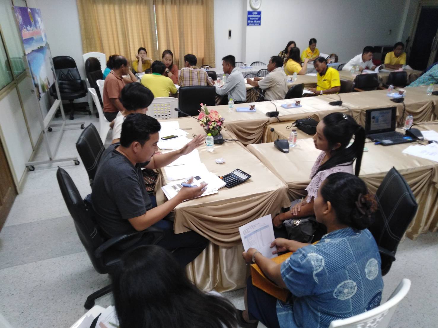 เตรียมความพร้อมการพัฒนาอาชีพ การจัดหาวัสดุในการส่งเสริมอาชีพ ตามโครงการอาชีพเสริม เพิ่มพลังชุมชน ต้านภัยแล้งจังหวัดระยอง “ชุมชนน้ำดี”