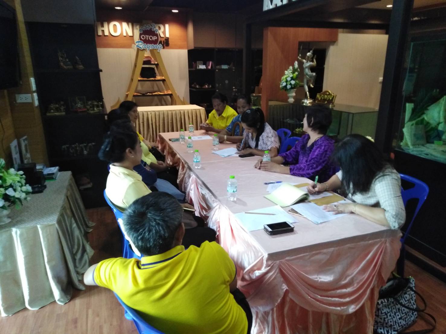 เตรียมความพร้อมการพัฒนาอาชีพ การจัดหาวัสดุในการส่งเสริมอาชีพ ตามโครงการอาชีพเสริม เพิ่มพลังชุมชน ต้านภัยแล้งจังหวัดระยอง “ชุมชนน้ำดี”