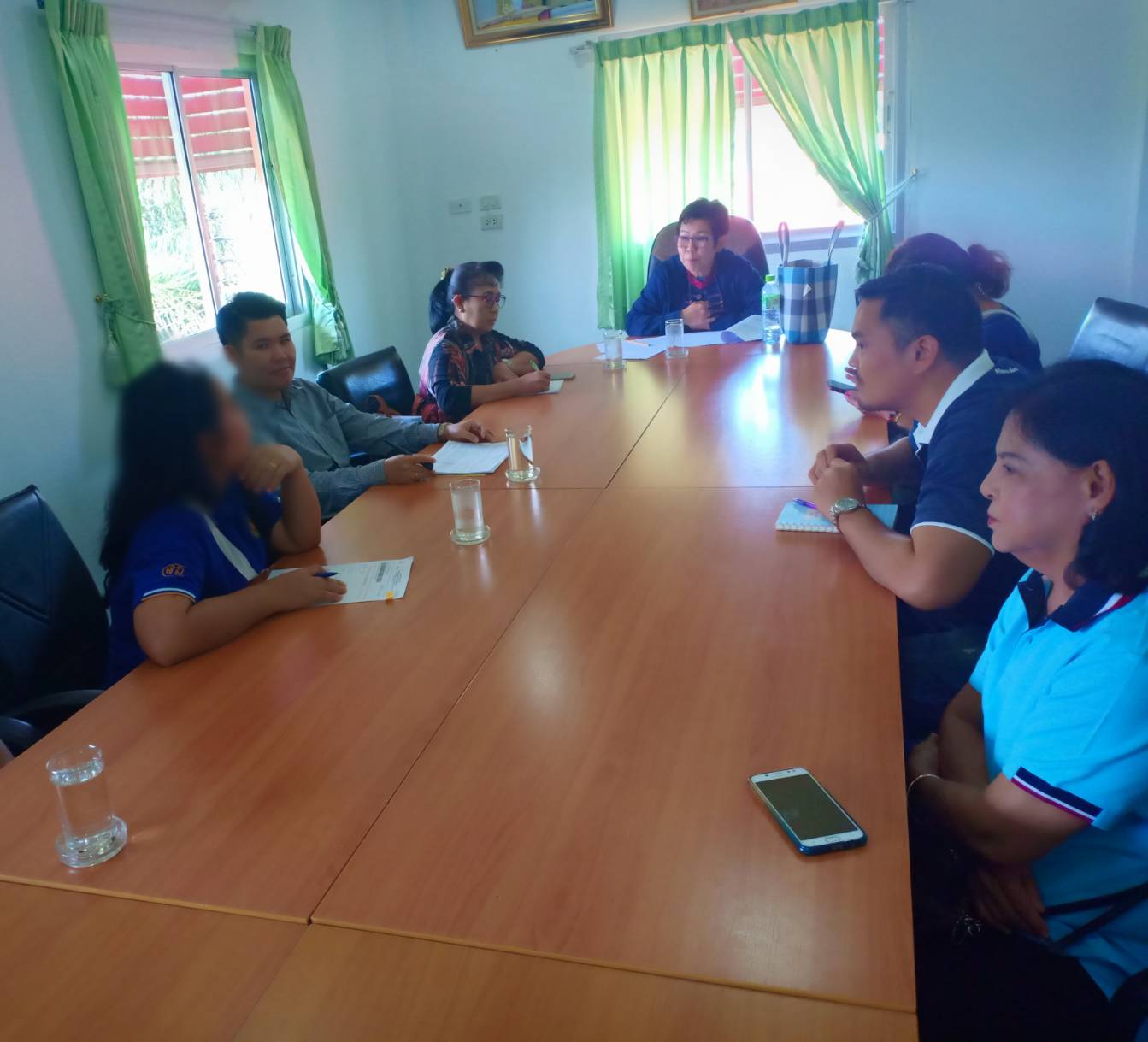 ติดตามหนี้ค้างชำระกองทุนพัฒนาบทบาทสตรีในพื้นที่อำเภอบ้านค่าย