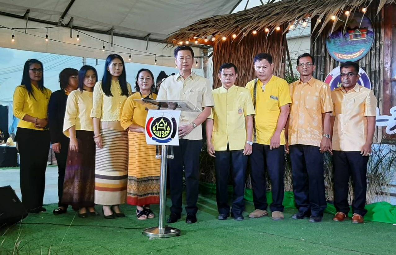 เปิดงานส่งเสริมการตลาด สร้างรายได้ให้ชุมชน “ตลาดชุมชนน้ำดี” ครั้งที่ 1