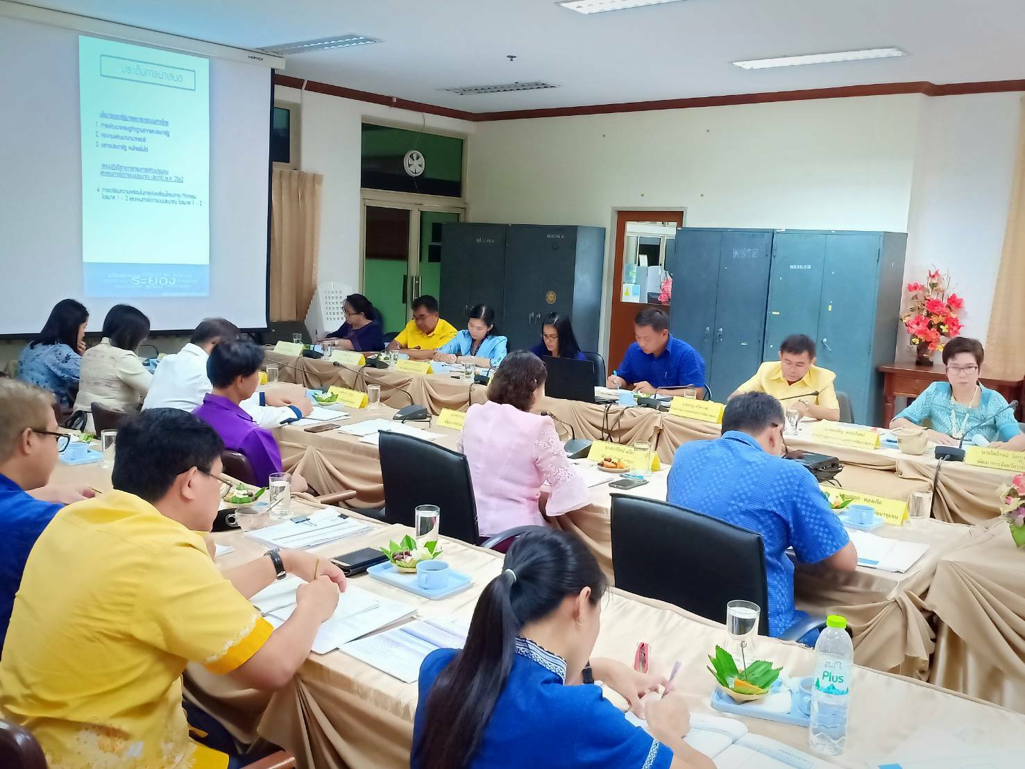 พช.ระยอง รับการตรวจติดตามงานของผู้ตรวจราชการกรมการพัฒนาชุมชน