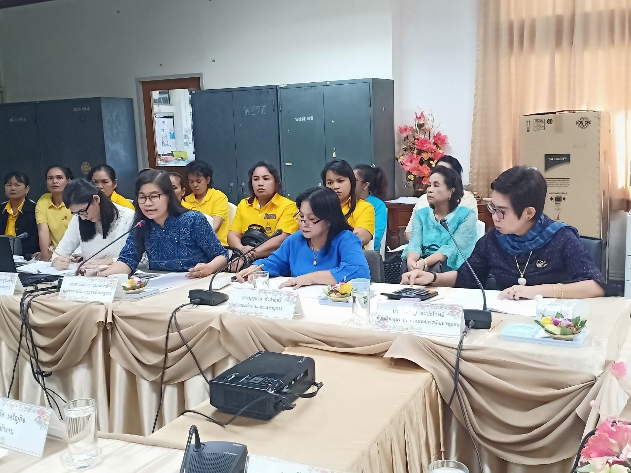 ประชุมคณะทำงานขับเคลื่อนกองทุนพัฒนาบทบาทสตรีจังหวัด