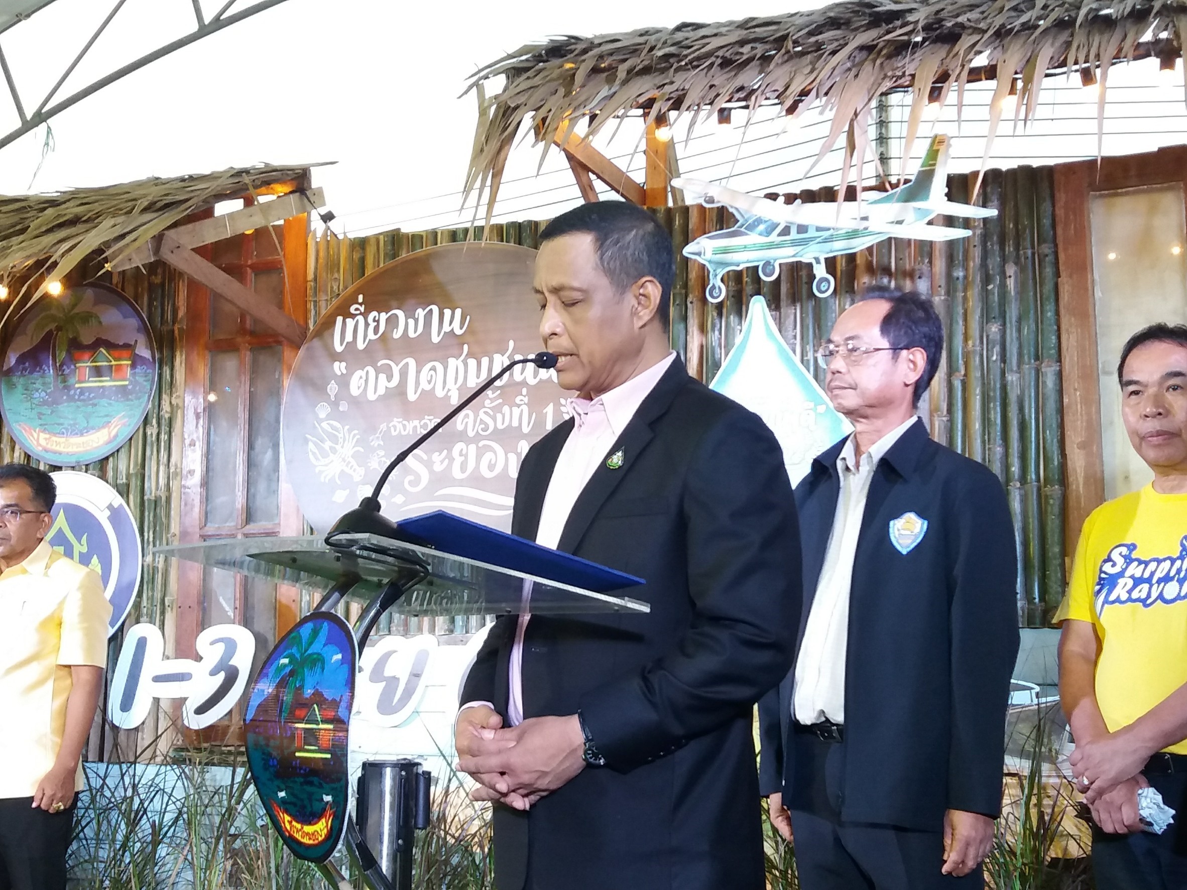 เปิดงานส่งเสริมการตลาด สร้างรายได้ให้ชุมชน “ตลาดชุมชนน้ำดี” ครั้งที่ 1