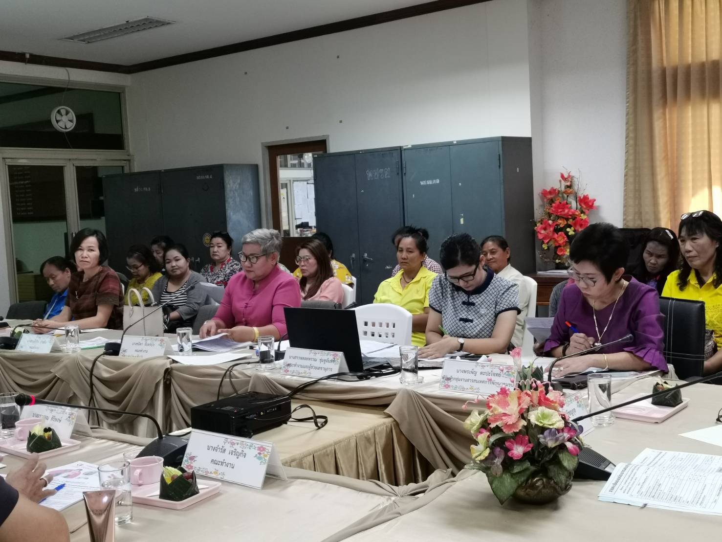 จ. ระยอง ประชุมคณะทำงานขับเคลื่อนกองทุนพัฒนาบทบาทสตรีจังหวัด