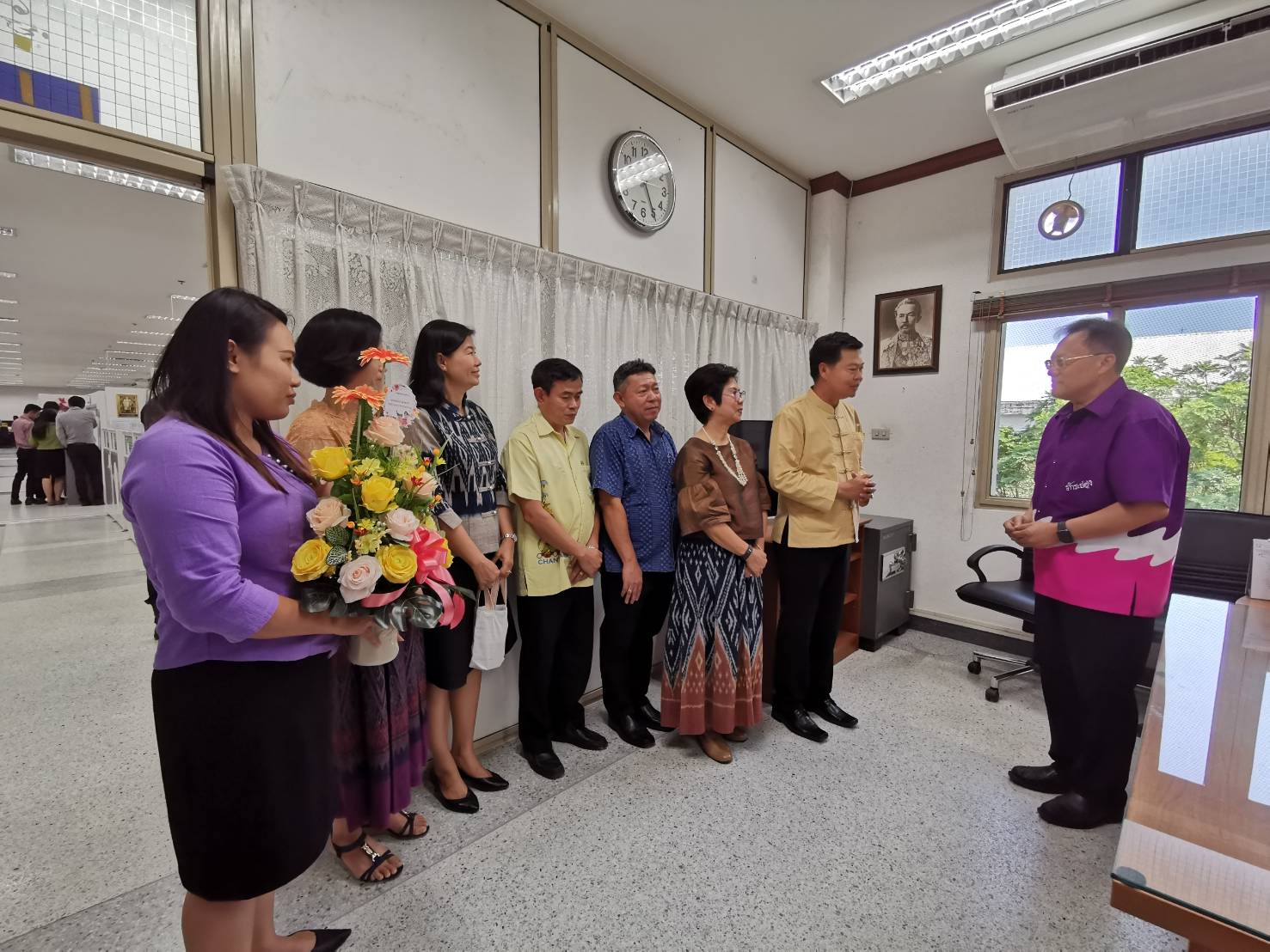 ร่วมแสดงความยินดีหัวหน้าสำนักงานจังหวัดระยองที่ได้รับการแต่งตั้งให้ดำรงตำแหน่งรองผู้ว่าราชการจังหวัดอุตรดิตถ์